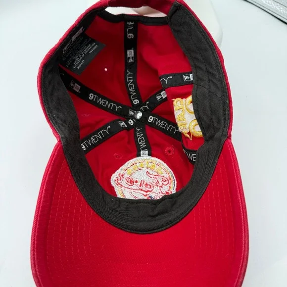 New Era Indiana Fever Hat Unisex OSFM Red Caitlin Clark 22 9TWENTY Strapback Cap - Picture 5 of 6
